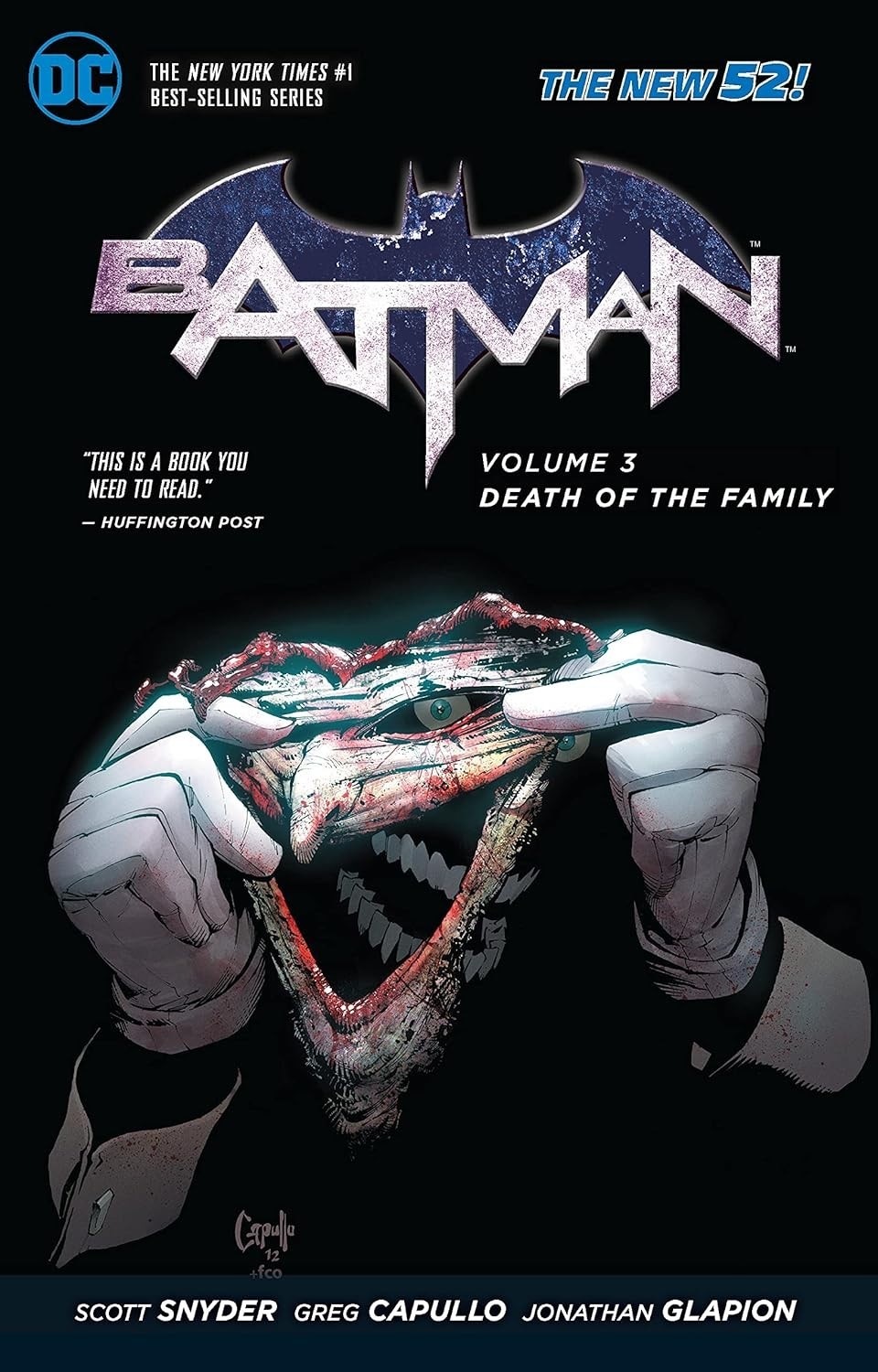 Batman Volume 3: Death of the Family TP (The New 52): 03 (Ba... by Snyder, Scott