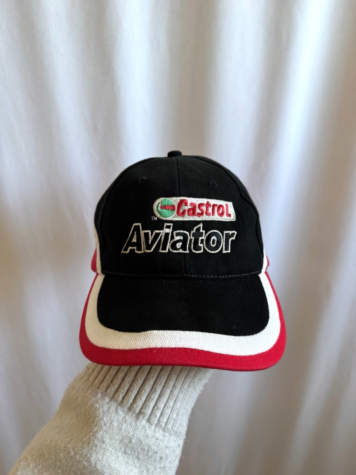 Castrol Aviator Cap Strapback adjustable one size… - image 1