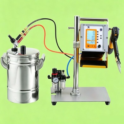 Powder Coating Machine Electrostatic Spray Spraying Gun Paint System Sets