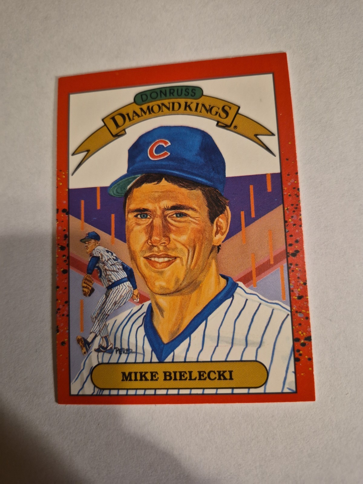 MIKE BIELECKI 1990 DONRUSS DIAMOND KINGS #9 FREE SHIPPING 