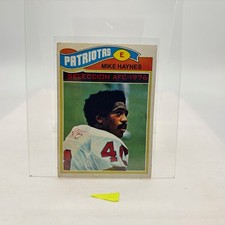 VTG TOPPS 1977 MEXICAN FOOTBALL CARD #50 Mike Haynes SP RARE - No Tariffs