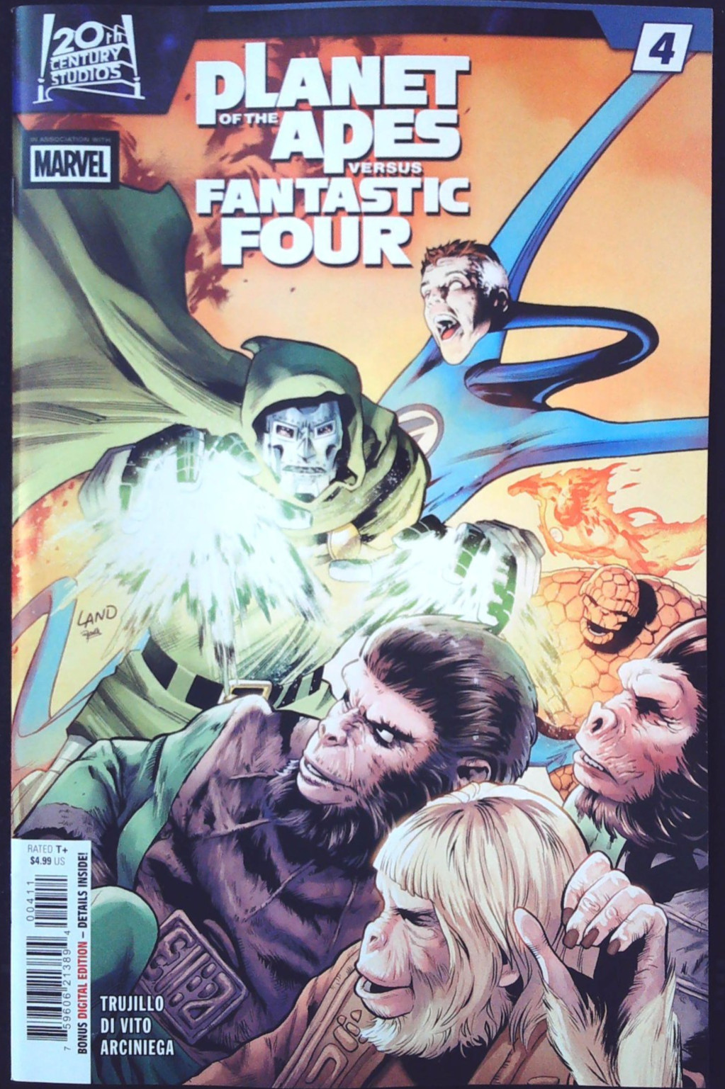 PLANET OF THE APES VS. FANTASTIC FOUR (2026) #4 - New Bagged (S)