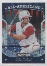 2019 Panini Prizm Draft Picks All-Americans Camo 12/25 Will Wilson #33 a3i