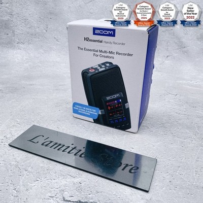 Zoom H2essential 32-Bit Float Portable Digital Handy Recorder Multi-Mic Podcast