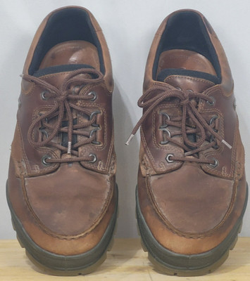 ECCO Track 25 Low Men s Waterproof Gore-Tex Leather Shoes Brown EU 45C / US 11