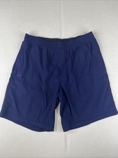 Rhone Shorts Men's Large Navy 9" Inseam Versatility Stretch Activewear 100209