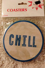 NIP Summer Chill Coaster Set Wood — photo 4