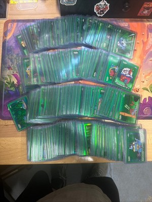 Topps Spongebob Chrome Complete Green Kelp Parrallel Base Set #1-200