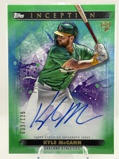 2024 Topps Inception #BRES-KMC Kyle McCann Autographs Green #/125