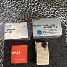 Siemens Trabant RT 604 6 Taschenradio In Ovp Sehr Gut  Funktioniert Rar Vintage