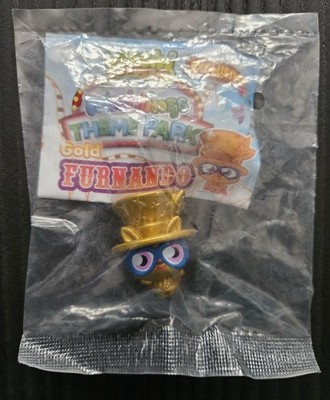Moshi Monsters Theme Park Gold Furnando Mini Figur Spielzeug MPN C04