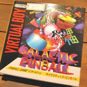 [] Virtual Boy Galactic Pinball Showa Retro