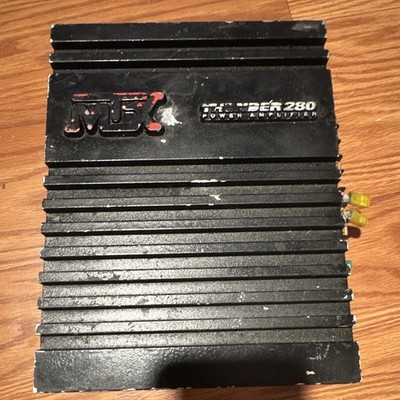 MTX Thunder 280 2-Channel Power Amplifier Vintage Car Audio