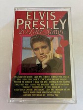 Elvis Presley - 20 Love Songs Cassette