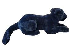 19 Inch Aurora Black Panther Jaguar Green Eyes Stuffed Animal Plush Toy 