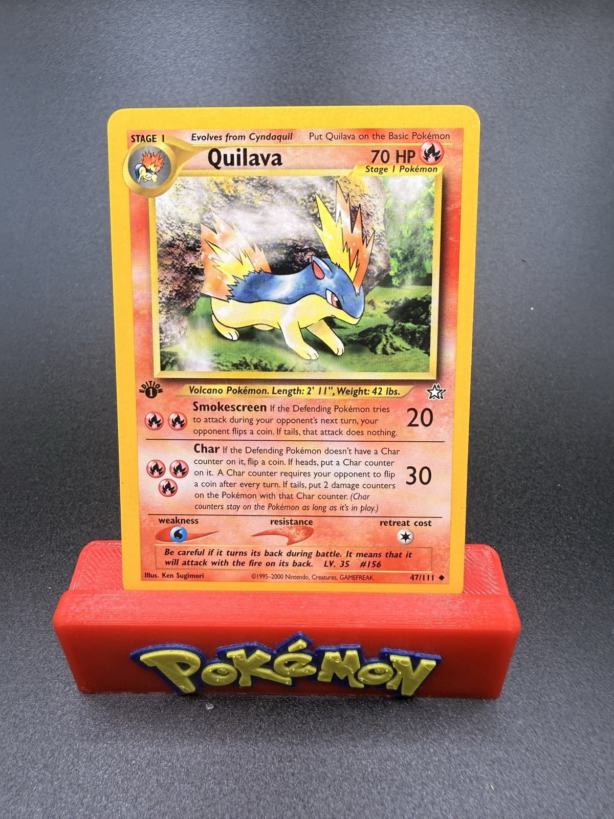 1st Edition Quilava 47/111 - Neo Genesis - Near Mint