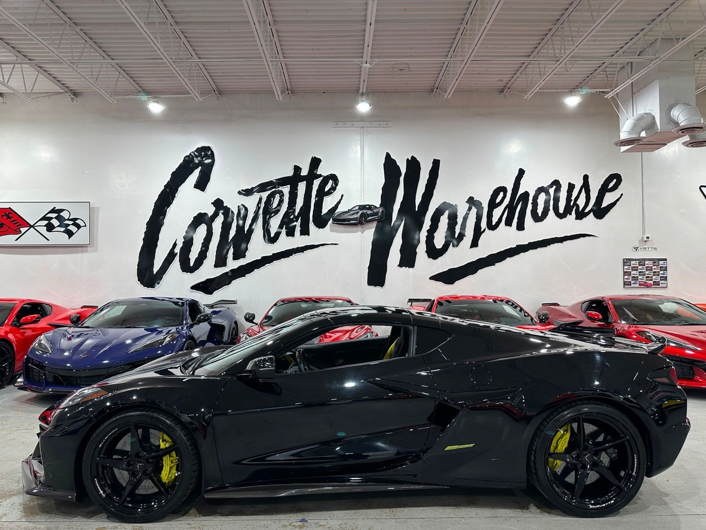 2024 [GBA] Black Chevrolet Corvette   | C8 Corvette Photo 2
