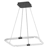 Osram Decor Tetragon Pendelleuchte 18W 3000K Dimmbar Filament-Design Grau