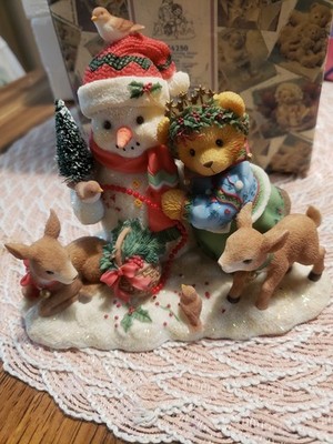 Christmas Cherished Teddies 534250 Cherish Yesterday, Dream Tomorrow, Live Today