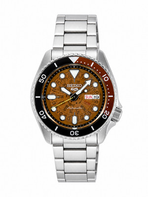 Seiko 5 Sports Street Style Ref. SRPJ47K1 Automatik Edelstahl 43mm Fullset