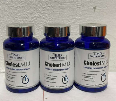 MD Nutrition CholestMD Promotes Cholesterol health ( pack of 3 ) Ex.2028