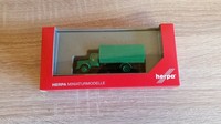 Herpa 308397 - 1/87 Mb L 311 Planen-Lkw - Polizei Hamburg Toilettenwagen - Neu