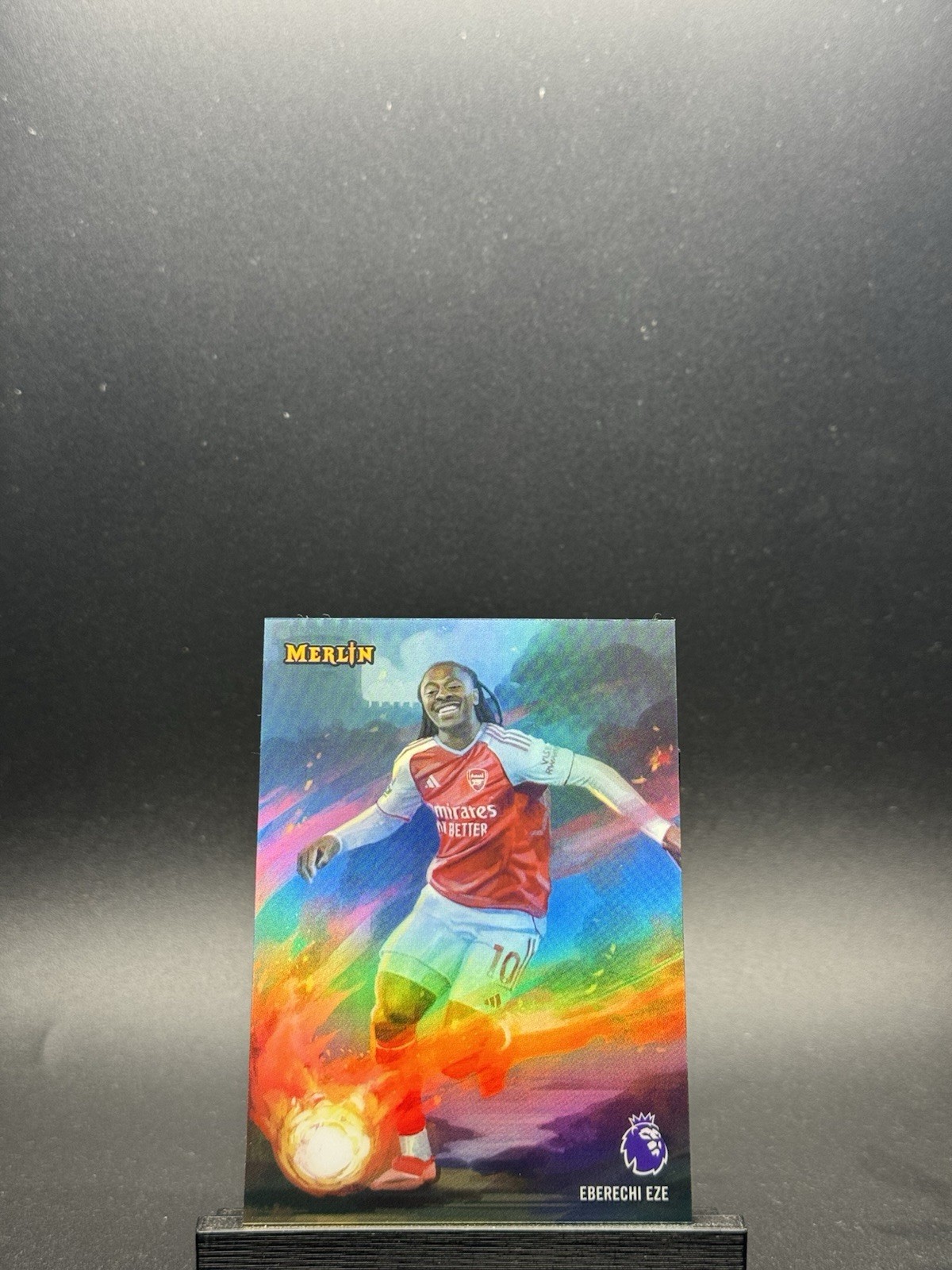 2025-26 Topps Merlin Premier League Eberechi Eze Merlin's Mythical Art Case Hit