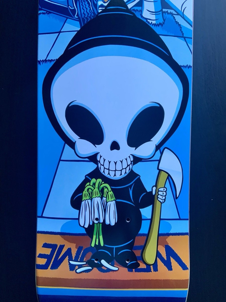Blind Skateboard Deck Reaper Car Accident! Look! | eBay