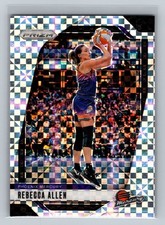 2024 Panini Prizm WNBA Rebecca Allen #124 Checkerboard Prizms Phoenix Mercury
