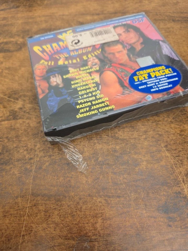 Full Metal Edition - WWF Champions 2 CD Box Bret Gart Undertaker Jef Vollständig - Bild 4 von 4