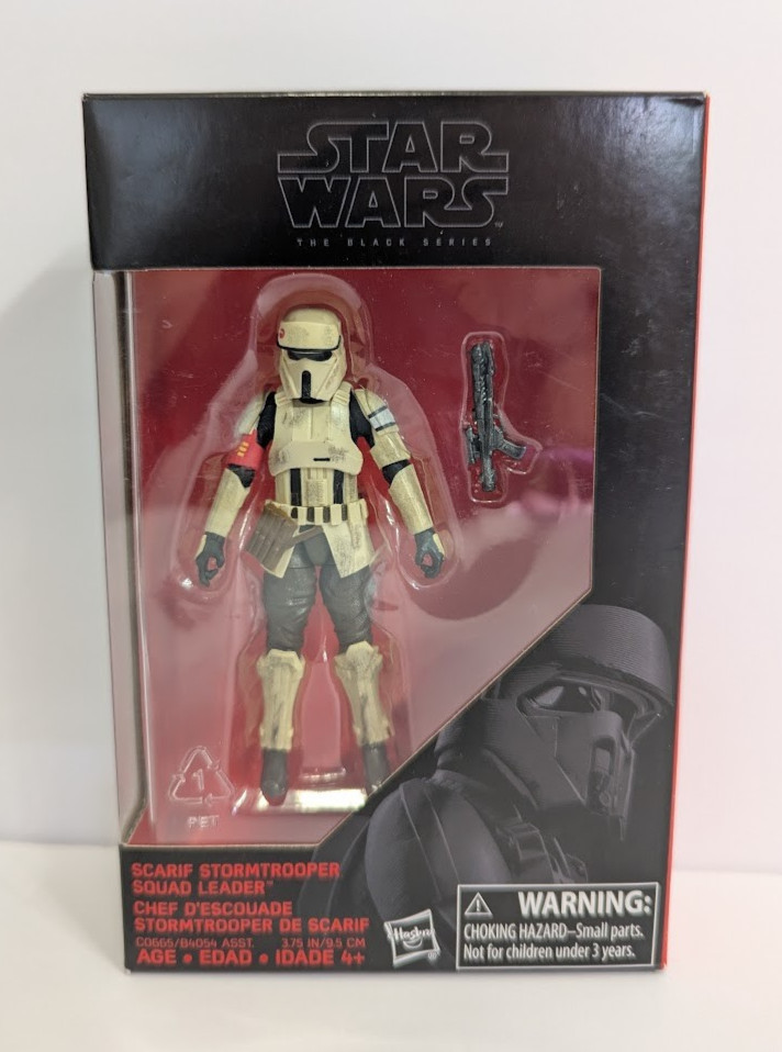 Star Wars Black Series Scarif Stormtrooper Squad Leader NIB 3.75 Inch Figure