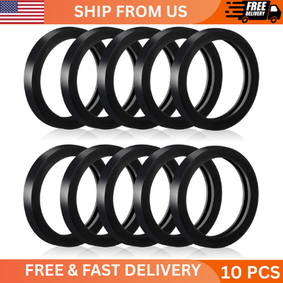 #ad 10pcs Gas Can Spout Gaskets Rubber Ring Replacement Cangaskets Fuel Washer Seals $7.89