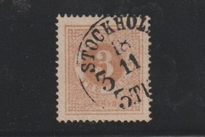 SWEDEN - USED VFINE Sc # 17-