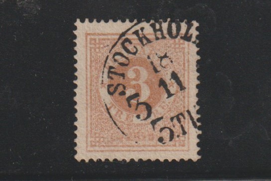 SWEDEN - USED VFINE Sc # 17-