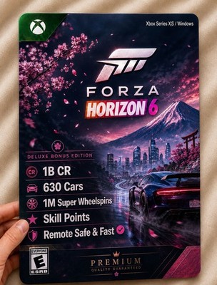 Forza Horizon 6  1B Credits  All 614 Cars spins Deluxe Edition Bonus Xbox Steam