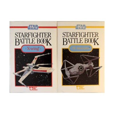 West End Star Wars Min Starfighter Schlachtbuch X-Wing vs. TIE Interce VG/NM