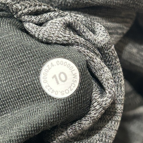 Lululemon Align Pants 25” Nulu Women’s Heathered Black Size 10 - Picture 6 of 9