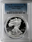 2015-W  $1  PROOF AMERICAN SILVER EAGLE (ASE/SAE) PCGS PR70 DCAM  #61215242