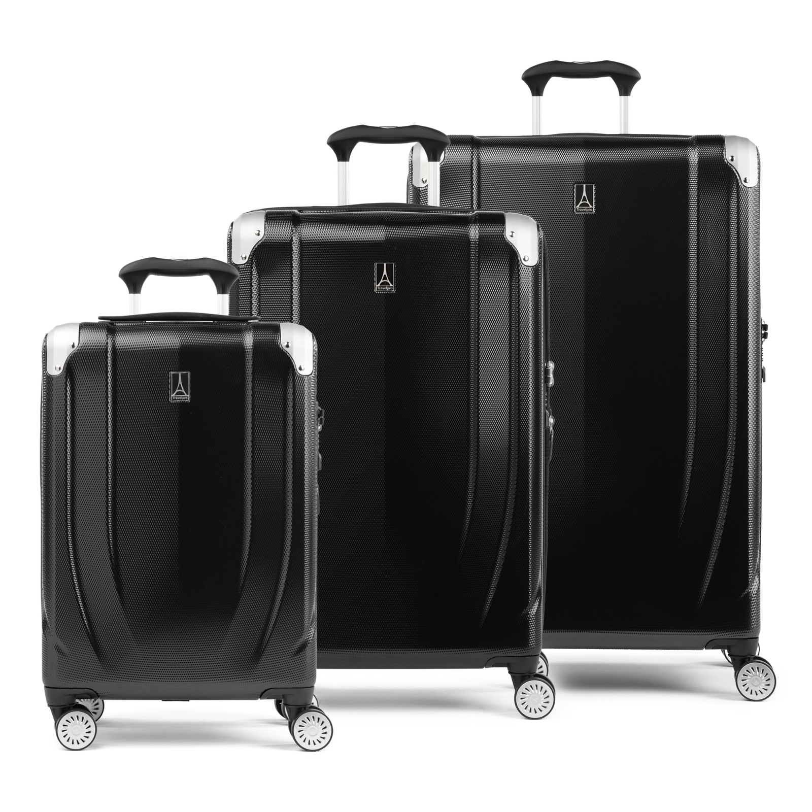 Travelpro Pathways 3 Hardside Expandable Luggage, 8 Spinner Wheels, 3 Piece U1