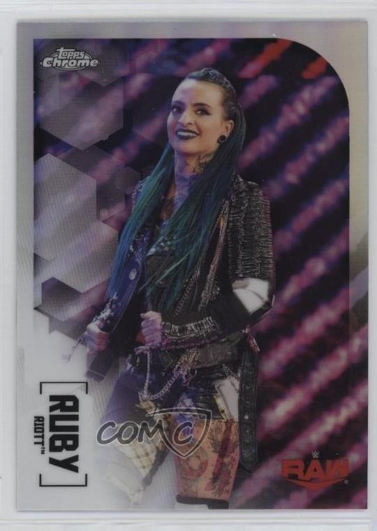 2020 Topps Chrome WWE Refractor Ruby Riott #53 ix8