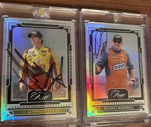 Turn 4 Panini Numbered Cards Autograph Michael McDowell And Sheldon Creed