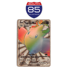 Togekiss VMAX 191/185 Rainbow Gold Foil - Carta artistica quasi nuova