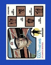 1973 Topps Set-Break #237 Eddie Mathews NM-MT OR BETTER *GMCARDS*
