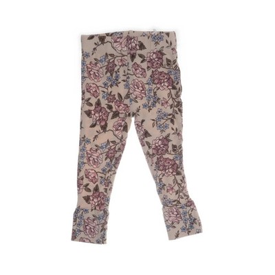 Tiny One, Leggings, Größe: 68, Beige/Pink/Blau, Baumwolle/Elasthan, Blumen #nnh