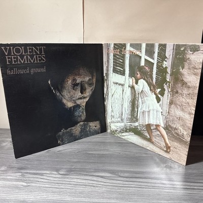 Violent Femmes: Self Titled Album 1-23845 & Hallowed Ground Vinyl LPs Slash READ