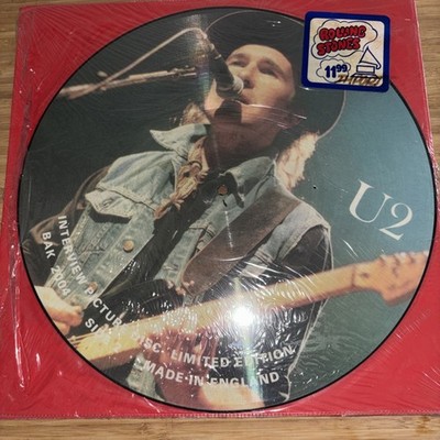 U2 LIMITED EDITION INTERV1EW 12 Vinyl 1987 UK PICTURE DISC BAK2004 LP NEW 