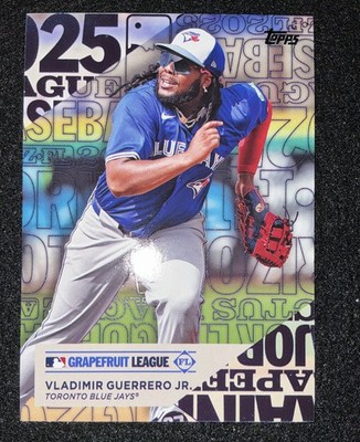 2025 Topps Series 1 - Training Grounds Vladimir Guerrero Jr. #TG-7