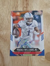 2021 Score POOKA WILLIAMS JR Autograph #378 Rookie Auto Kansas