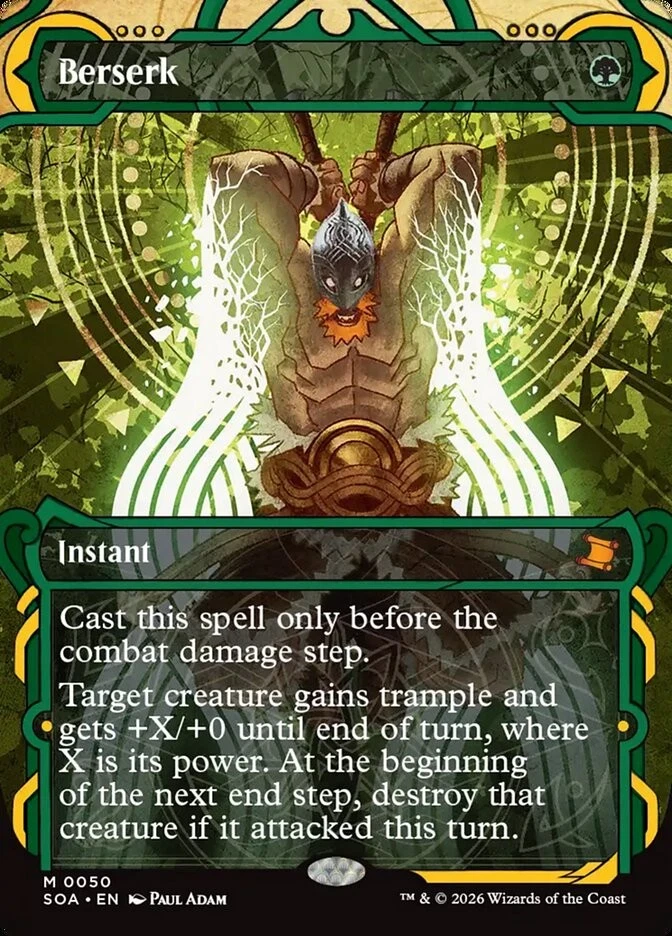 Magic: The Gathering Wizards of the Coast Berserk Individual