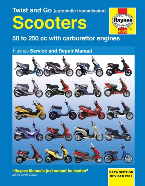 Twist And Go (Automatic Transmission) Scooters Service  by Phil Mather PAPERBACK